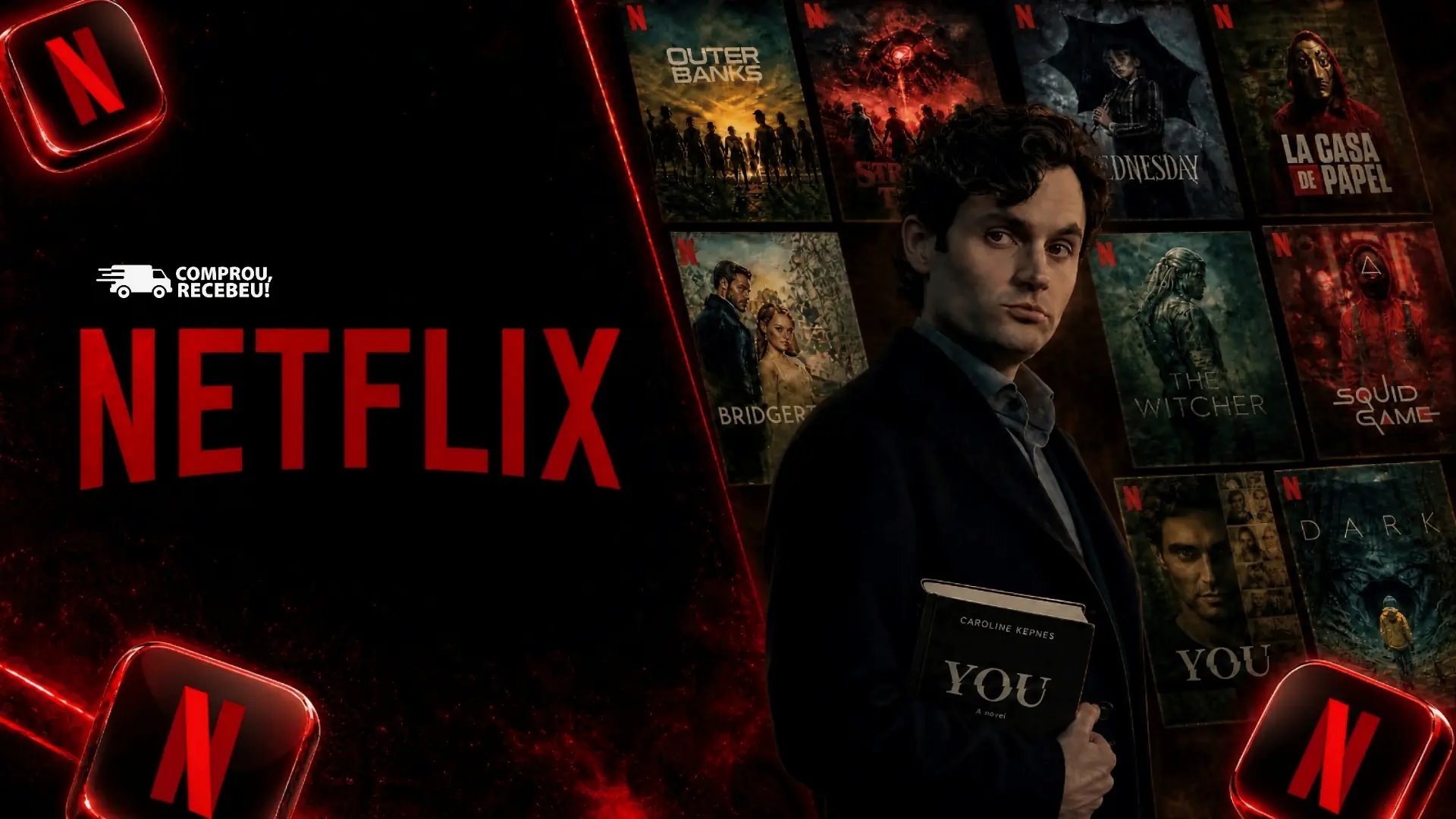 NETFLIX PREMIUM - TELA PRIVADA
