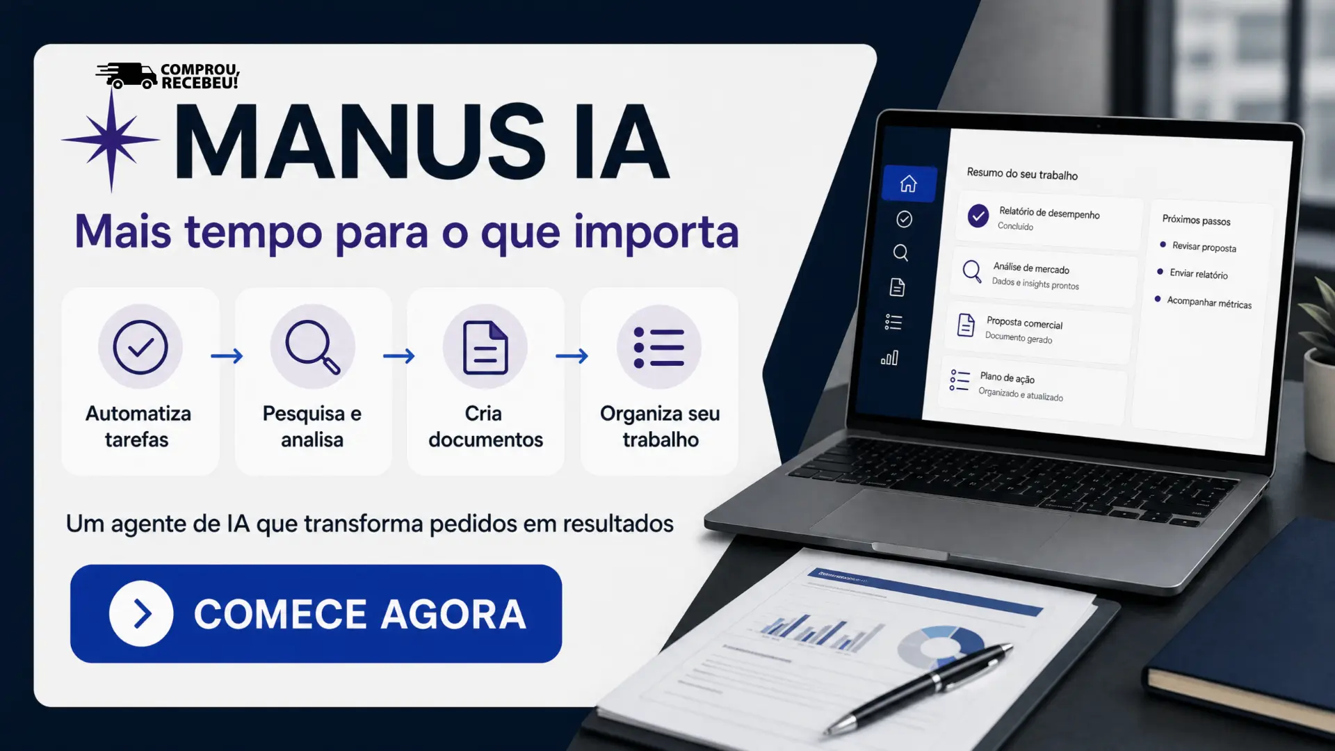 MANUS - RECARGA DE 200 CRÉDITOS | DIRETO NA SUA CONTA