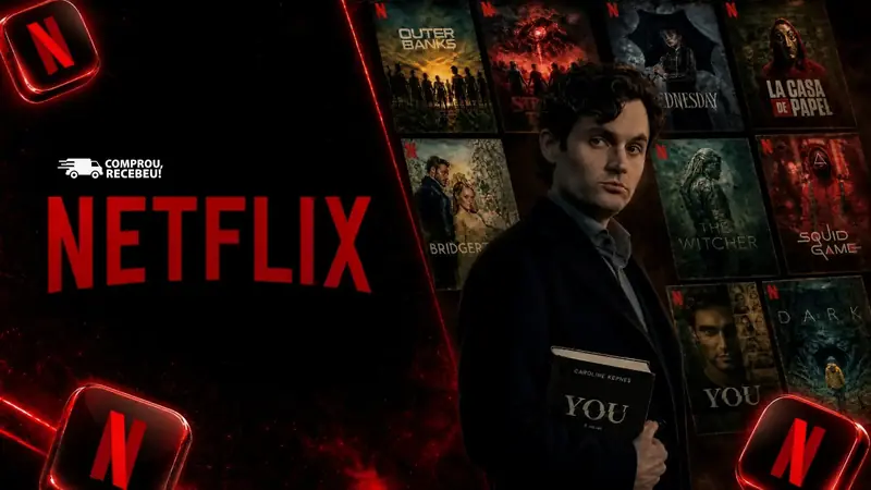 NETFLIX PREMIUM - TELA PRIVADA