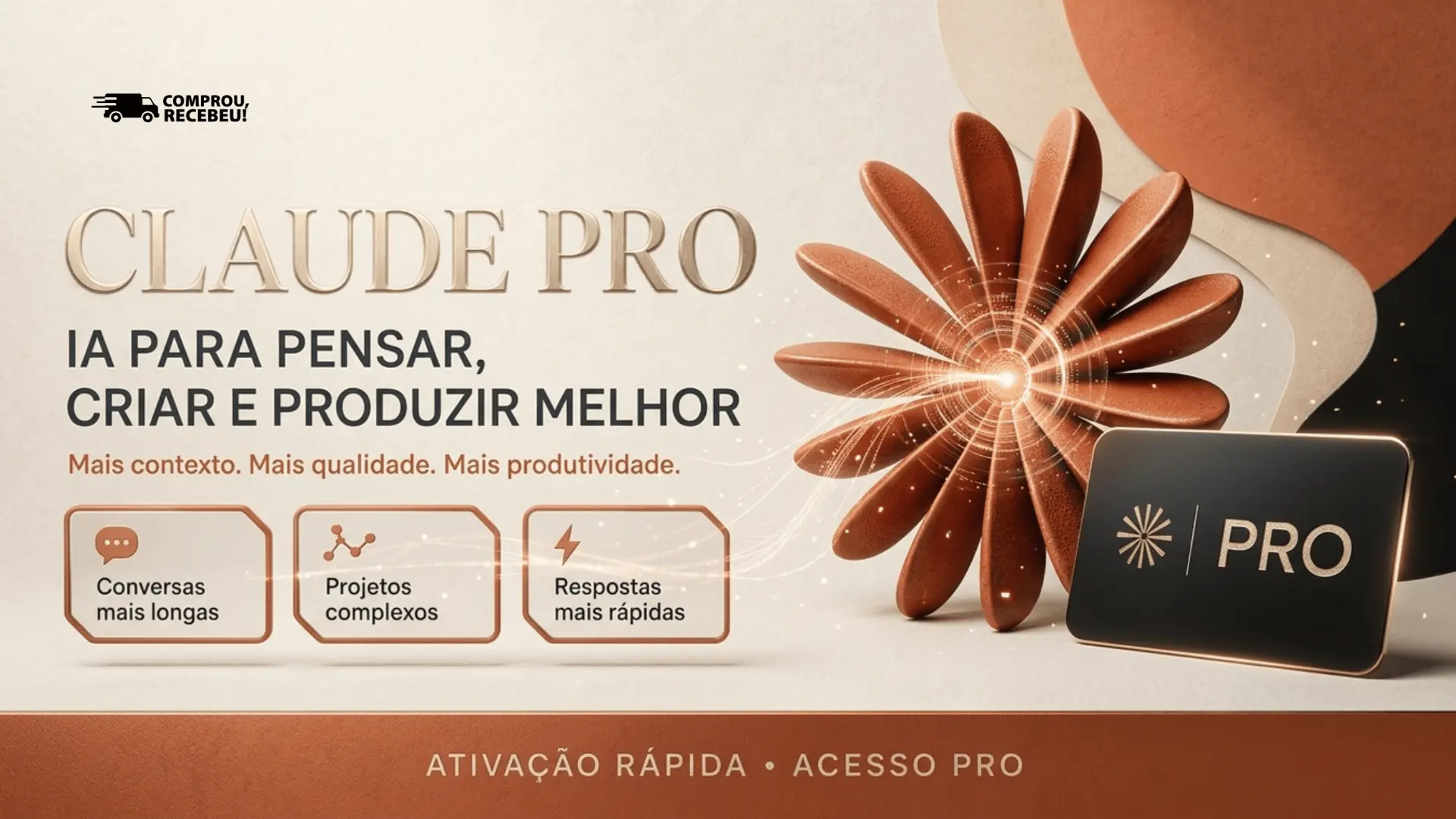 CLAUDE PRO - ACESSO PRIVADO | PLANO MENSAL 30 DIAS