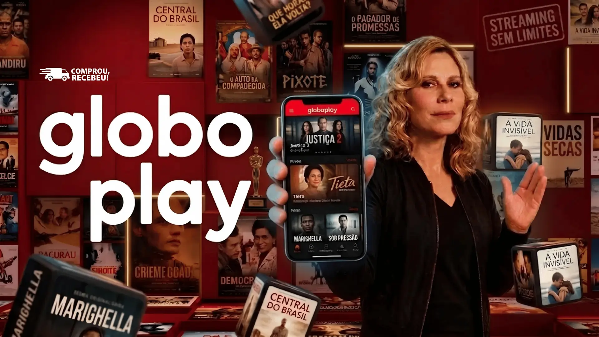 GLOBOPLAY PREMIUM - TELA PRIVADA + CANAIS AO VIVO
